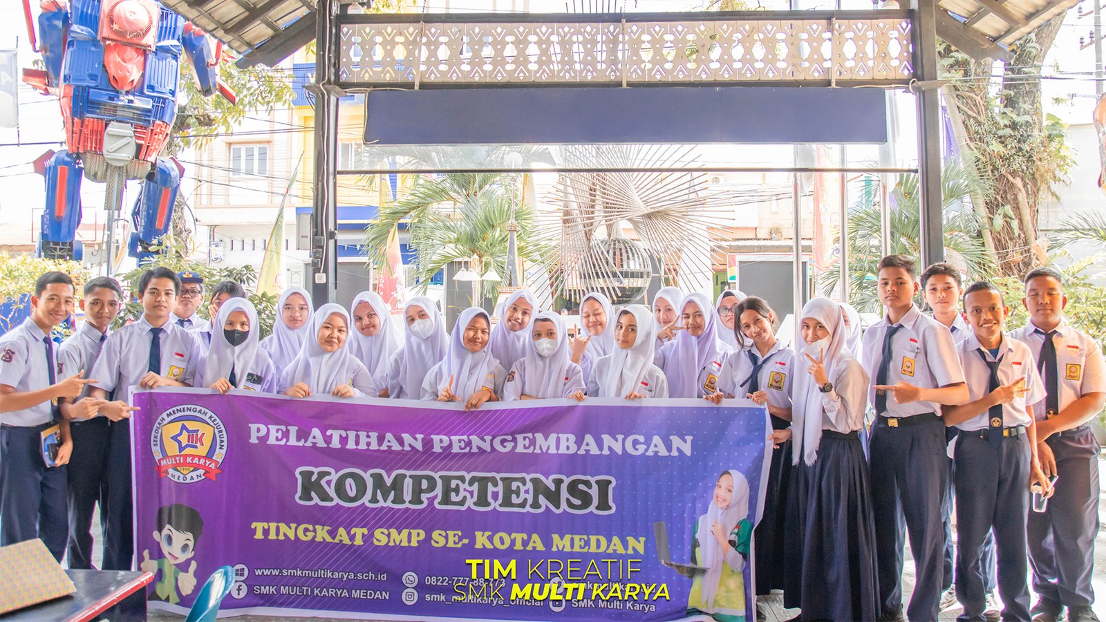 SMK MULTI KARYA MENGADAKAN PELATIHAN KOMPETENSI TINGKAT SMP SE KOTA MEDAN